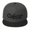snapback black charcoal gray charcoal gray front 6317cf3728b93 Ciaburri Brand Script - Snapback Hat