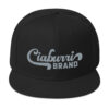 snapback black front 6317dbf5eb0a2 Ciaburri Brand Script Snapback Hat