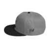 snapback black gray gray left side 6317dd8346ff6 Big C Snapback Hat
