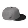 snapback black gray gray right side 6317c945d6d7e CB Badge Snapback Hat